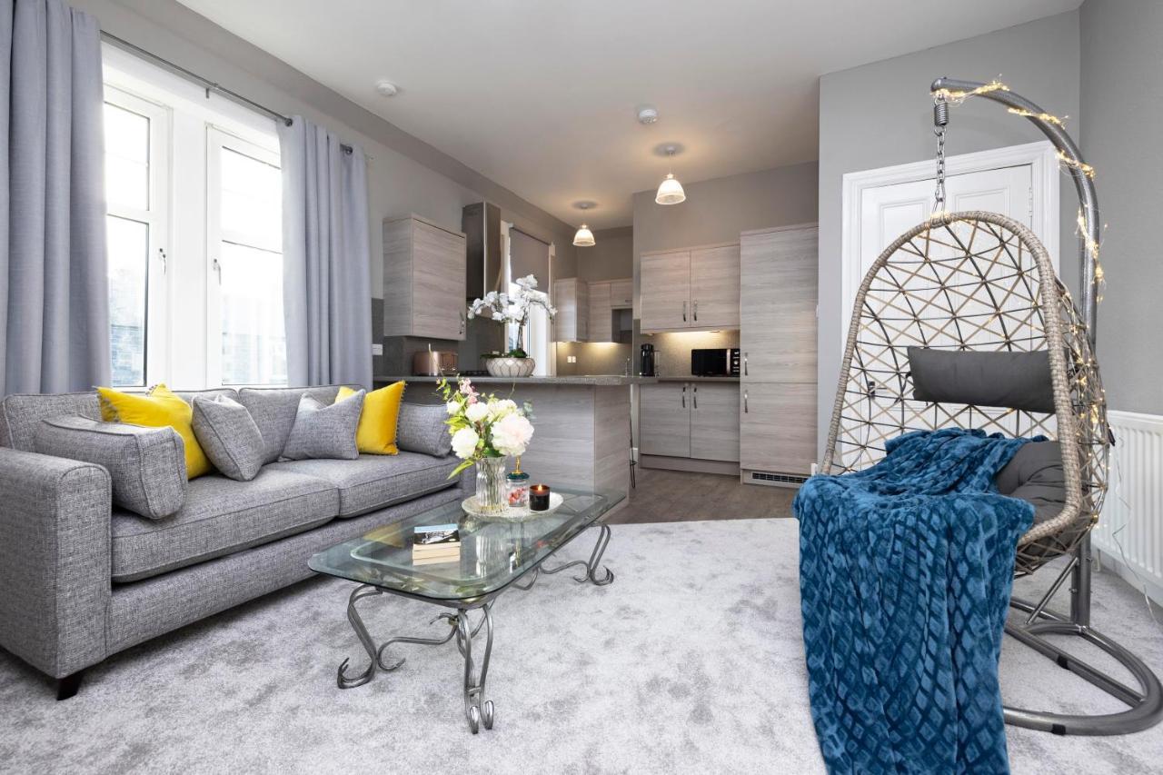Stylish George Street Apartment Peebles Eksteriør bilde
